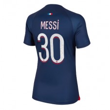 Paris Saint-Germain Lionel Messi #30 Hjemmedrakt Kvinner 2023-24 Kortermet